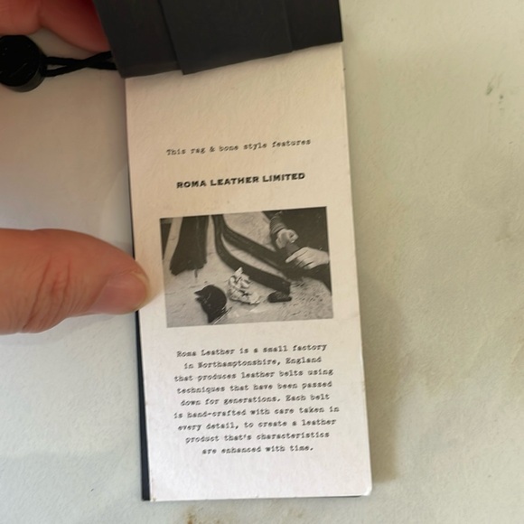 Rag & Bone Rebound Belt- Camel Size S - Picture 8 of 16